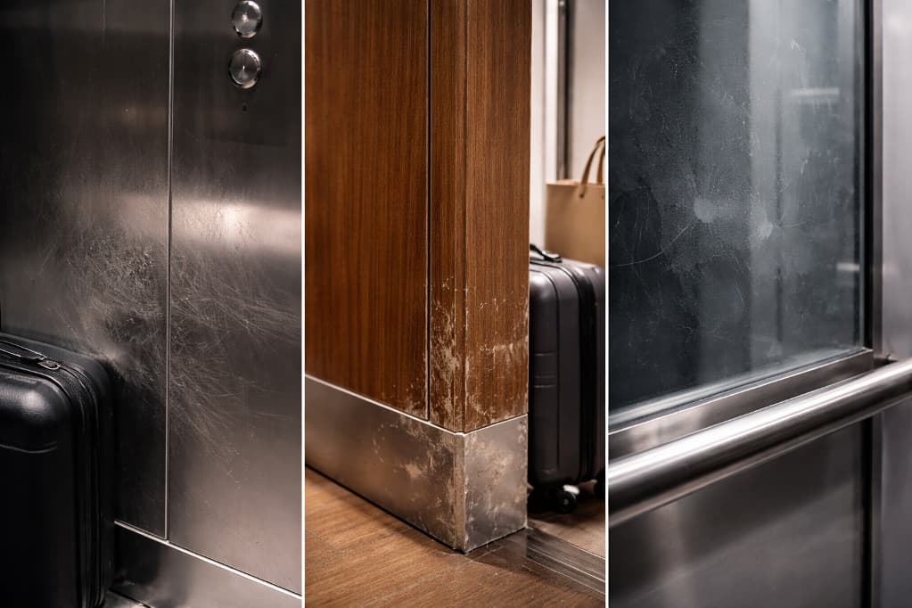 Odporność materiałów w windach – dlaczego jedne powierzchnie niszczą się szybciej niż inne
